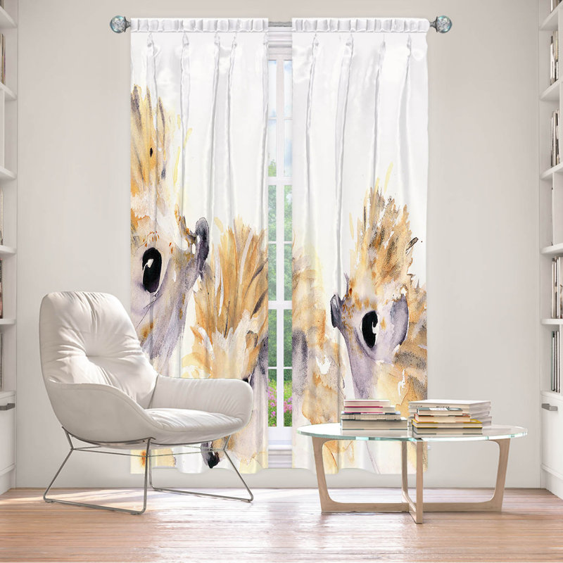 Rideau simple obscurcissant avec passe-tringle Delaughter, L 20 po x L 52 po