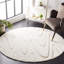 Martinique Solid Color Handmade Flatweave Wool/Cotton Area Rug in Ivory/Beige-943600896