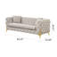 Canapé en tissu 84,25 po Moorehead-494389901