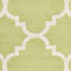 Tapis vert / ivoire en laine touffeté à la main Cannen-1826511220
