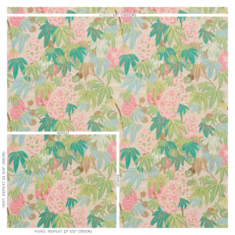 Del Lungo Fabric, Blush