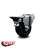 Soft Rubber Swivel Bolt Hole Caster