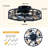 20'' 6-Speed Farmhouse Reversible Caged Ceiling Fan With Light Kit And Remote