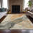 Machine Washable Indoor/Outdoor Xhevrie Orange Rug-112132153