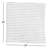 Serviette de table en coton 20 po Valorie-137183527