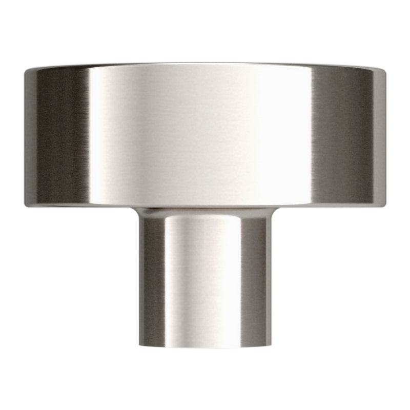 4405 Contemporary Knob, 1.5", Satin Nickel