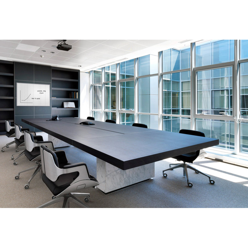 Tableau blanc mural Grid, 48,5 po x 96,5 po, Grille horizontale 1 po x 1 po