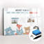 Weekly Schedule Magnetic Wall Mounted Dry Erase Board