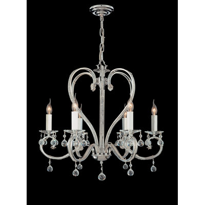 Lustree 6 lumières façon bougie/classique Kennsington
