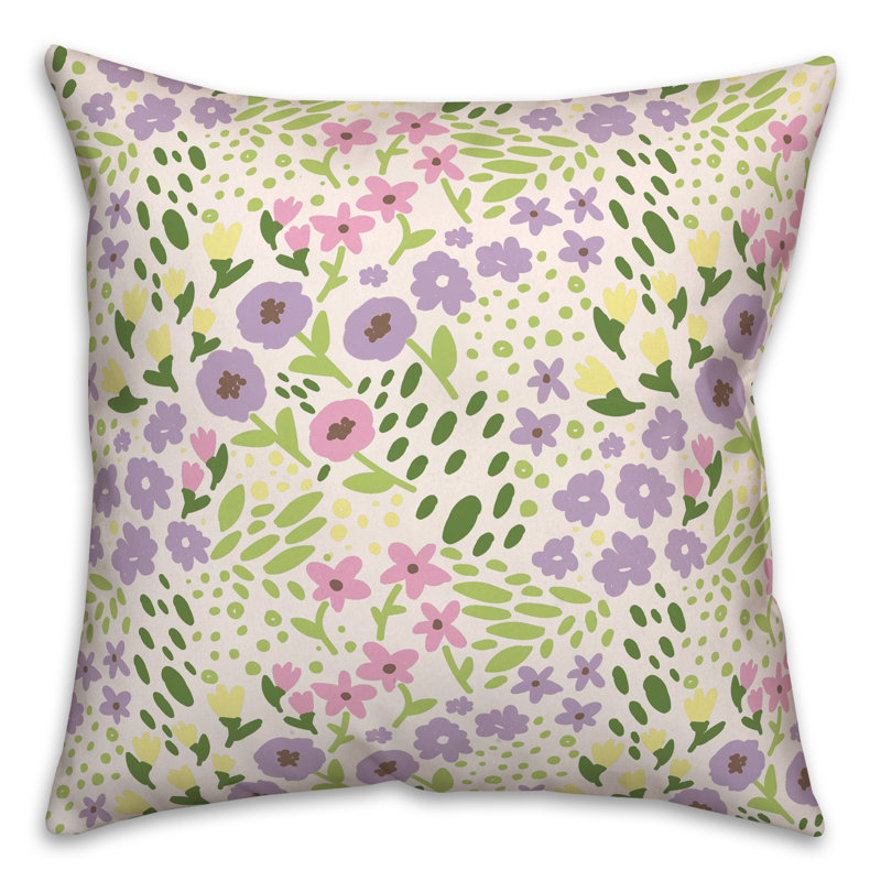Coussin extérieur Whimsical Spring Floral 2