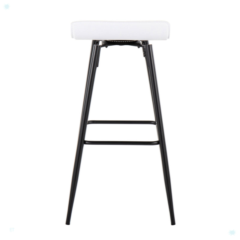 Tabouret de bar 30 po, Blanc