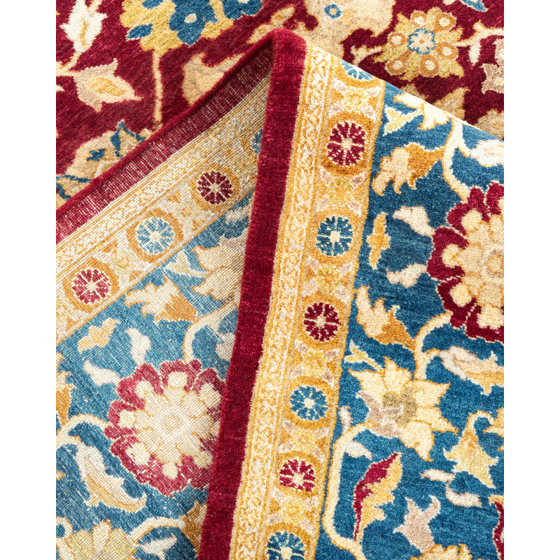 Classic One-of-a-Kind 6' 2" X 8' 10" Hand Knotted Area Rug