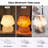 Haslom 7.25” Bedside Glass Mushroom Ambient Table Lamp, Bulb Included-141683150