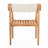 Outdoor Patio Acacia Wood Club Chair-714159677