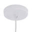 Luminaire suspendu moderne Millie White Midcentury