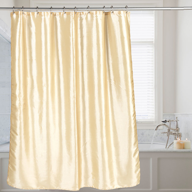 Rideau de douche Easton Shimmer, Ivoire