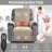 Upholstered Heated Massage Chair-1414913814