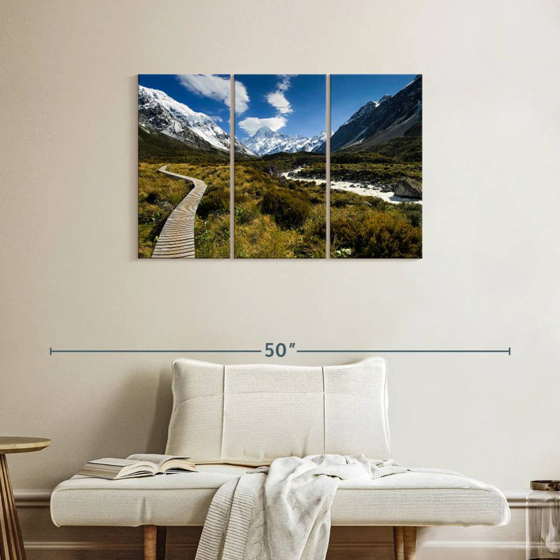 Sentier Hooker Valley, H 24 po x l 38 po