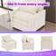 Fauteuil d'appoint moderne à une place avec poches de rangement, revêtement moelleux moelleux, capacité de poids de 300 lb-126539450