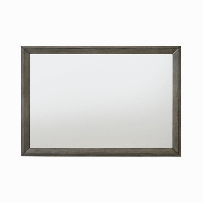 Escher Gray Oak Finish Mirror