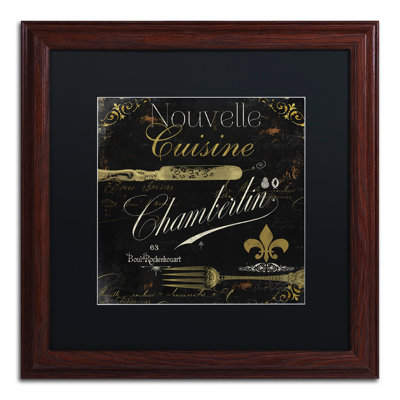 Jadaya «La Cuisine IV», affiche vintage encadrée