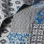 Ensemble de courtepointe en microfibre Global Patchwork Collection-771849959-771849953