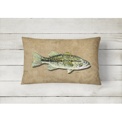 Outdoor Reversible Throw Pillow