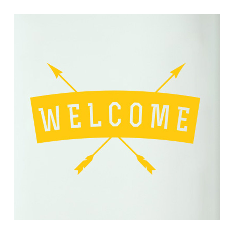 Wall Decal, Dark Yellow