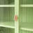 27.56"Glass Doors Modern Two-Door Wall Cabinet With Featuring Three-Tier Storage-1424157188