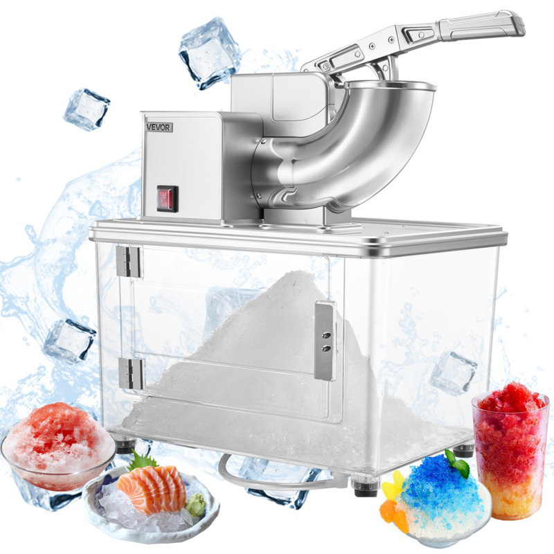 Machine à cône de neige électrique commerciale Ice Crusher 661LBS / H