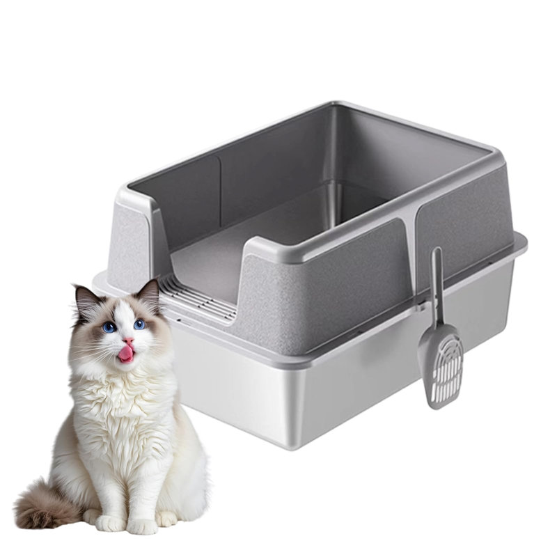Scoop Holder, Dark Gray/White, 20.5cm H x 51cm W x 71cm D