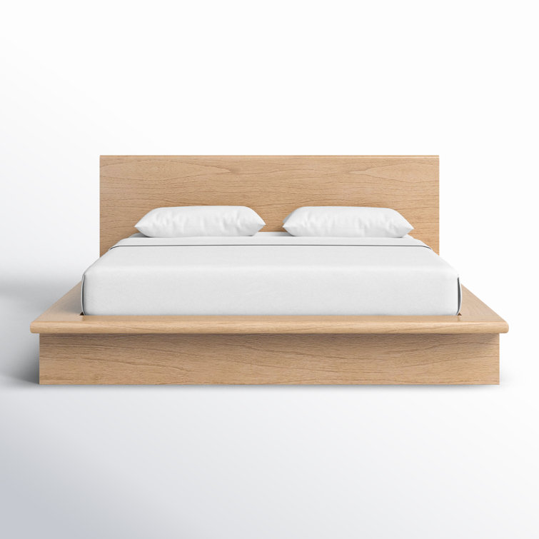 Soleil Wood Platform Bed