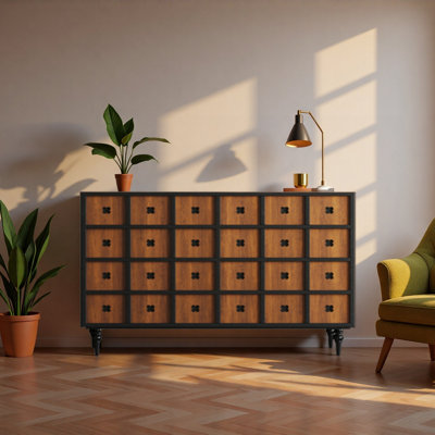 Armoire de rangement pour vitrine de salon