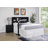 Chatmon 49-Inch Queen Bookcase Headboard Black-2022325796
