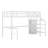 Loft Bed With L-Shaped Desk And USB,Wardrobe Shelf And LED-51341569