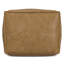 Brody 18"W Upholstered Vegan Faux Leather Square Pouf-1625655918