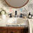 Bathroom Sink Faucet 8 Inch, Matte Black Bathroom Faucet 3 Hole With Pop Up Drain And Water Hose Supply-120383260