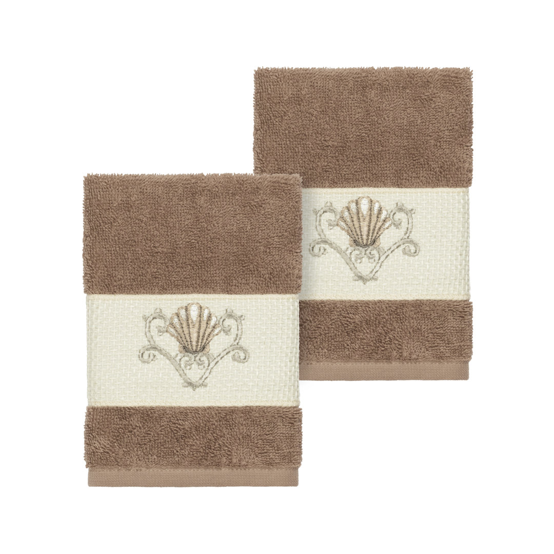 Bella Turkish Cotton Washcloth (Set of 2) Linum Home Textiles 