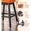  Tabouret de bar pivotant à 360 ° de hauteur 30,7 po Velvet-773416292-773416295-773416301