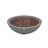 Rose Bowl 48" Outdoor Light Grey Concrete Fire Pit 60,000 BTU - Includes Lava Rocks & PVC Cover-107085115