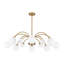 Lustre spoutnik 12 lumières Mid-Century