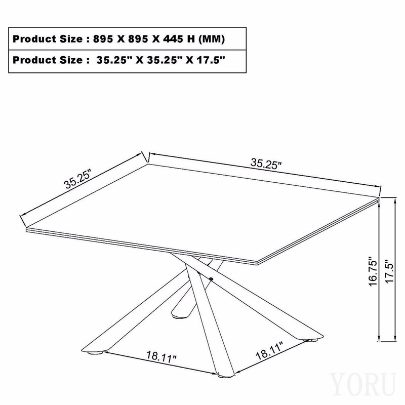 Ensemble de tables basses 2 pièces White