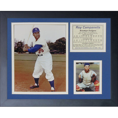 Souvenirs encadrée roy campanella
