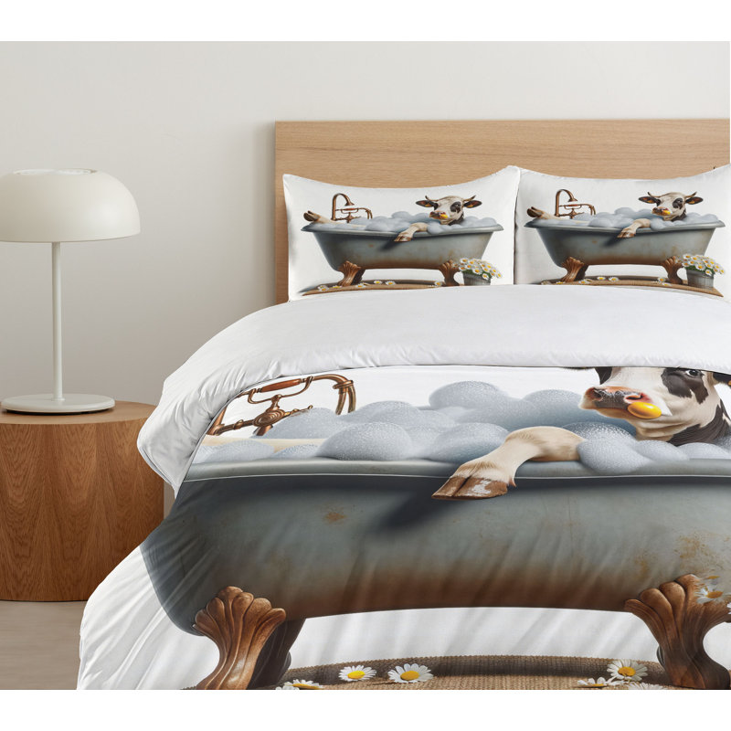 Rustic Duvet Cover, Queen Duvet Cover + 2 Standard Shams