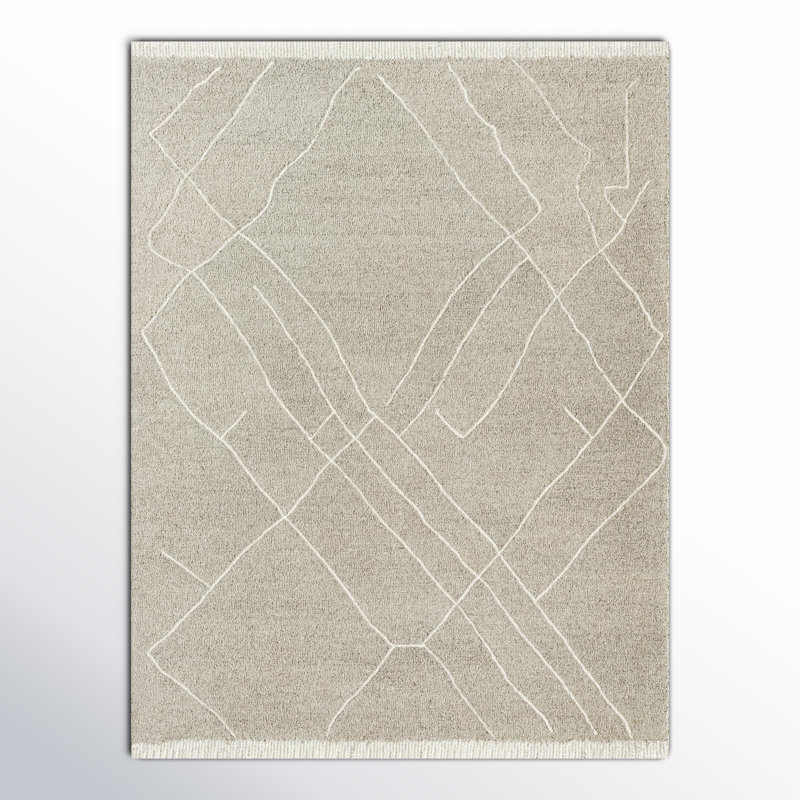 Tapis rectangulaire en laine Peregrina, Rectangle 9 pi x 12 pi