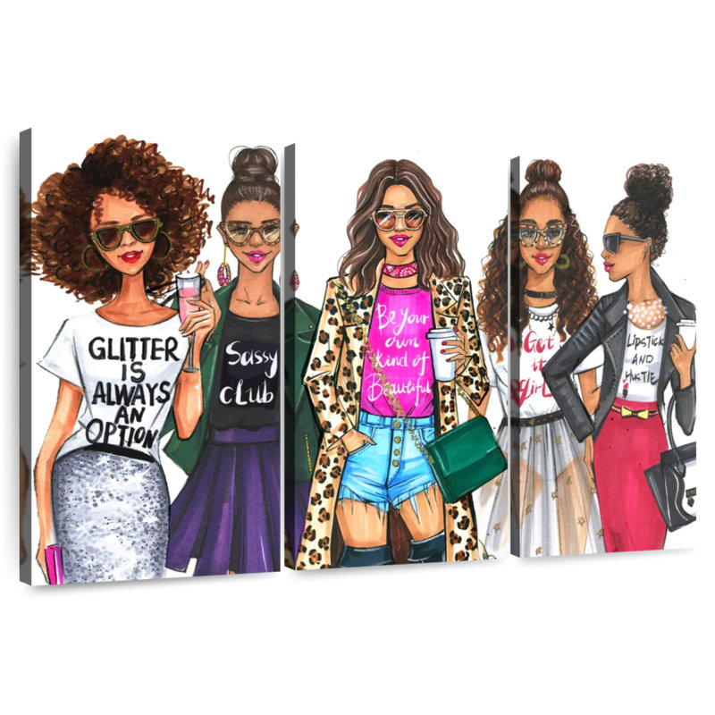Shuttworth Fashionistas, afro-américaine, H 24 po x l 38 po