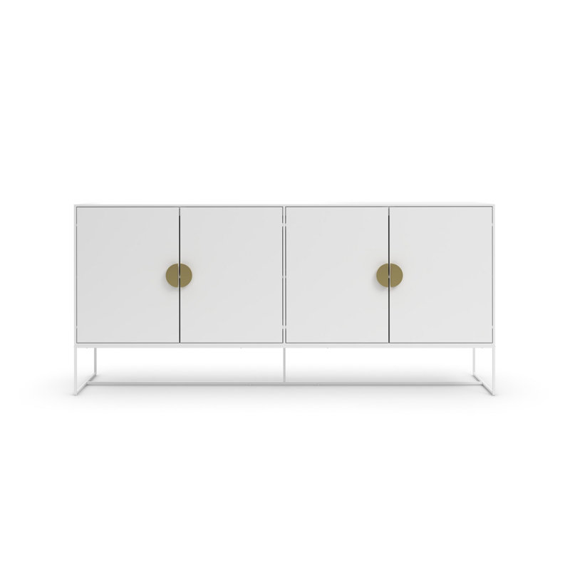 Ahmaria 180cm Sideboard, White