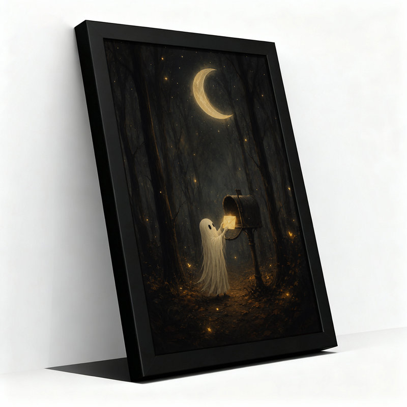 Art mural sur toile fantôme, 30"H x 20"W