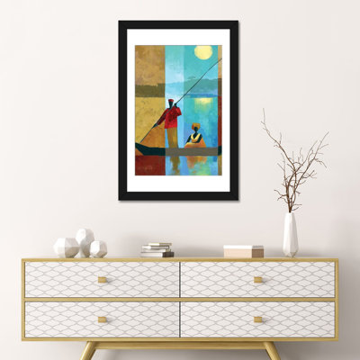 «On the River II», impression sur toile