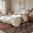 Fillender Large Oriental Floral Living Room Rug Washable Bedroom Rug Non-Slip Colorful Vintage Accent Floor Carpet For Home Decor-106922856
